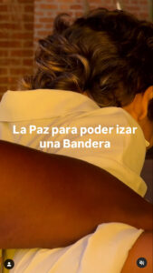 Nurys Rodríguez. La Paz para poder izar una Bandera.